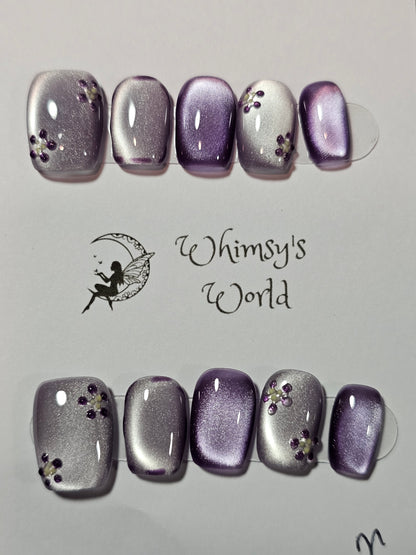 Lavender Cats Eye - Whimsy's World LLC