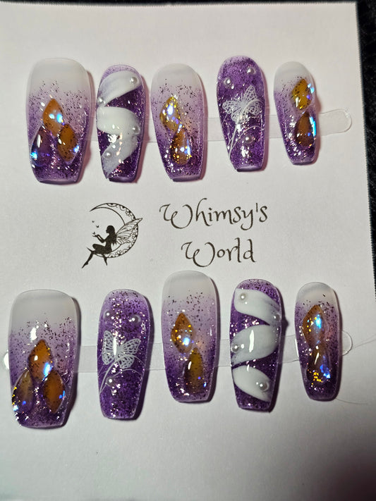 Purple wrap - Whimsy's World LLC