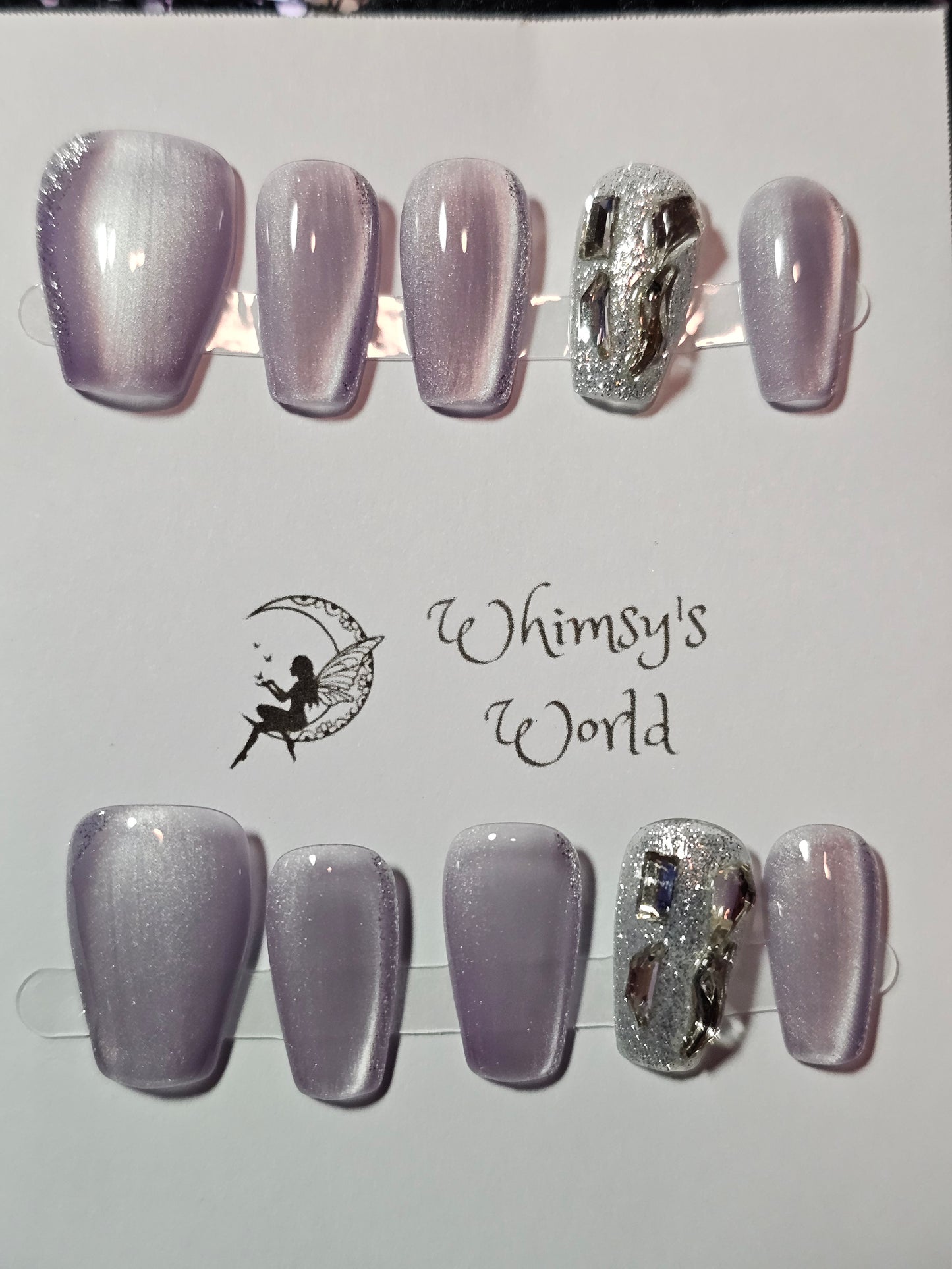Lavender Cats Eye - Whimsy's World LLC