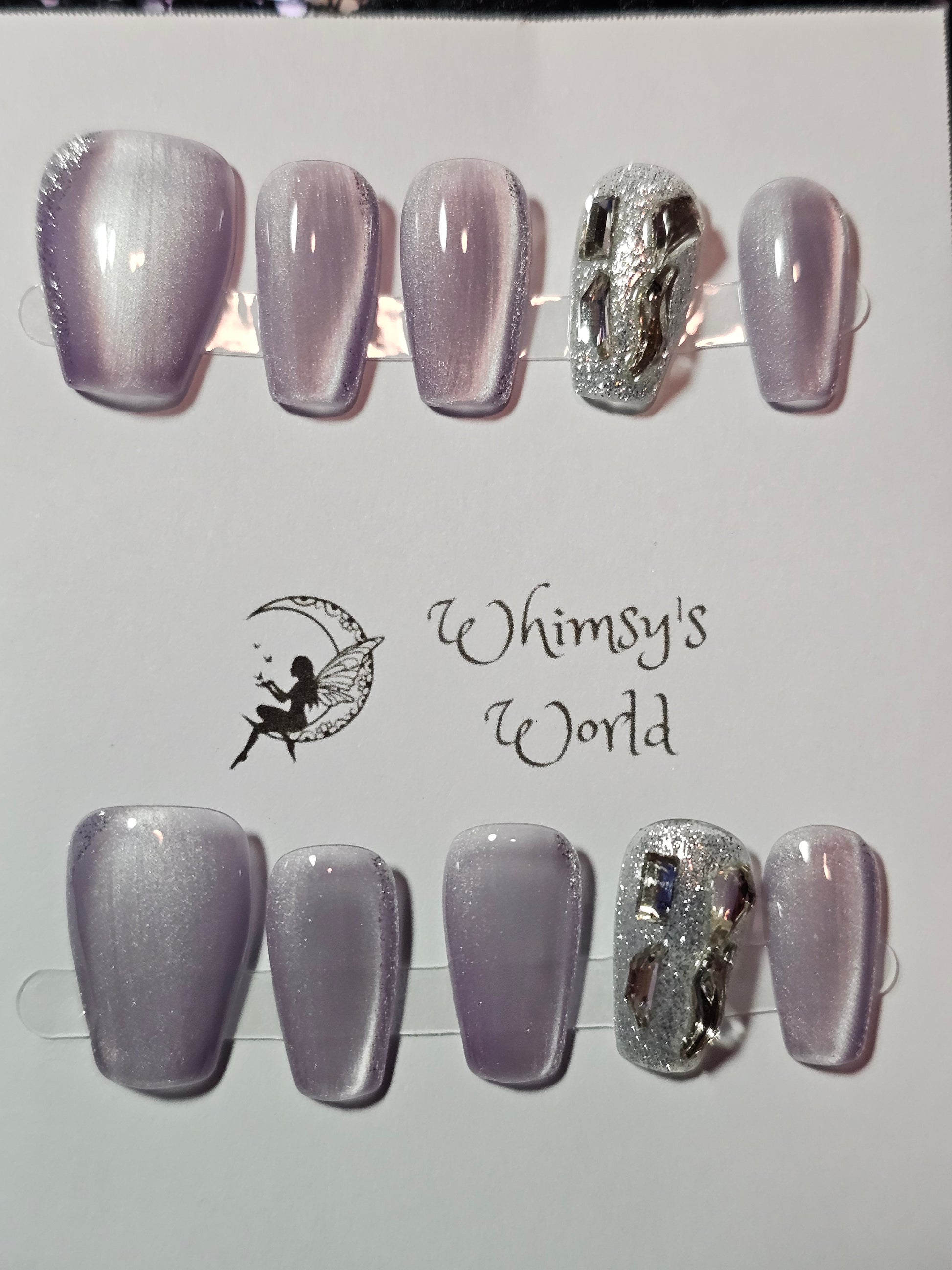 Lavender Cats Eye - Whimsy's World LLC