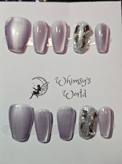 Lavender Cats Eye - Whimsy's World LLC
