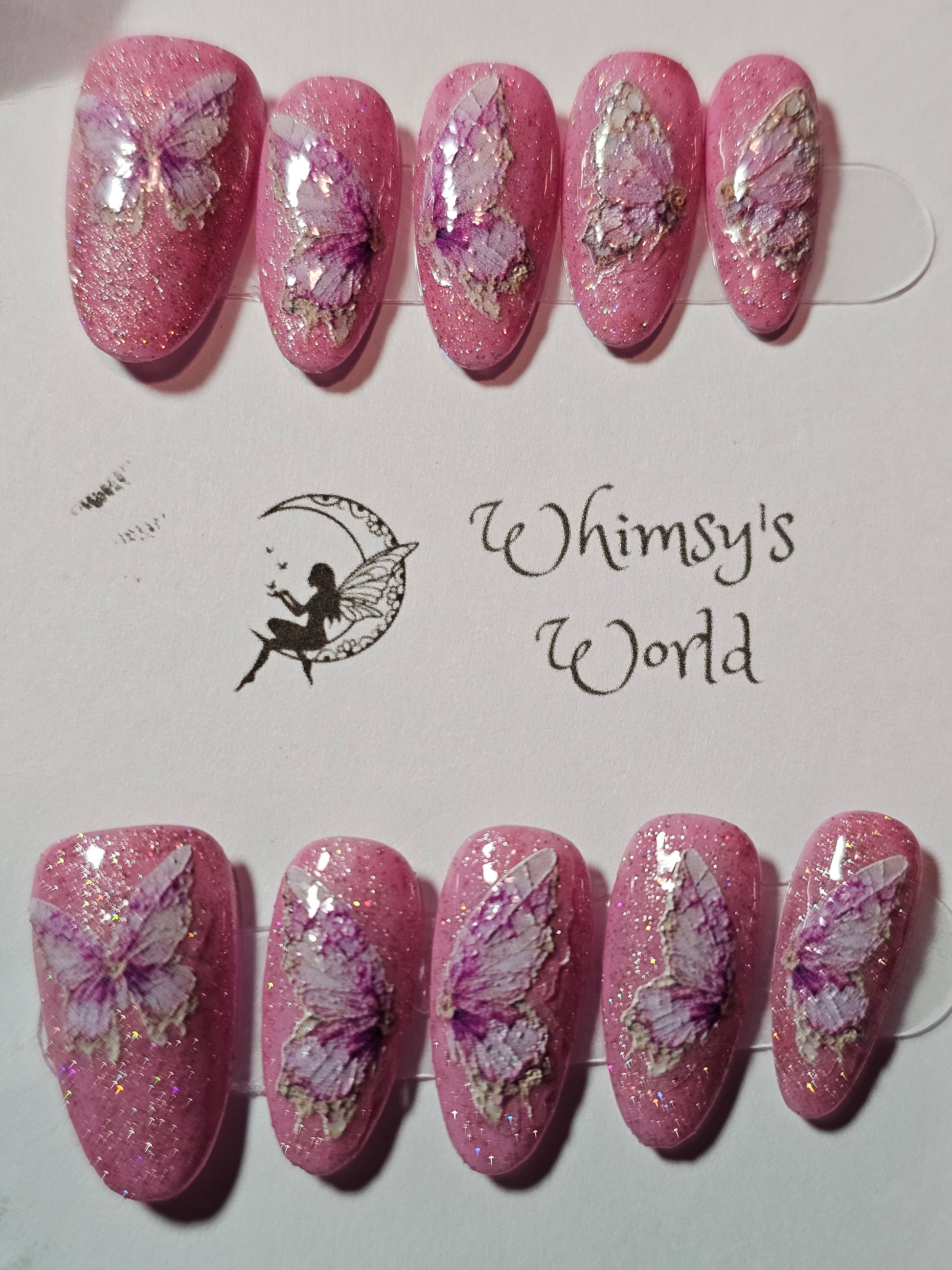 Butterflies and romance - Whimsy's World LLC