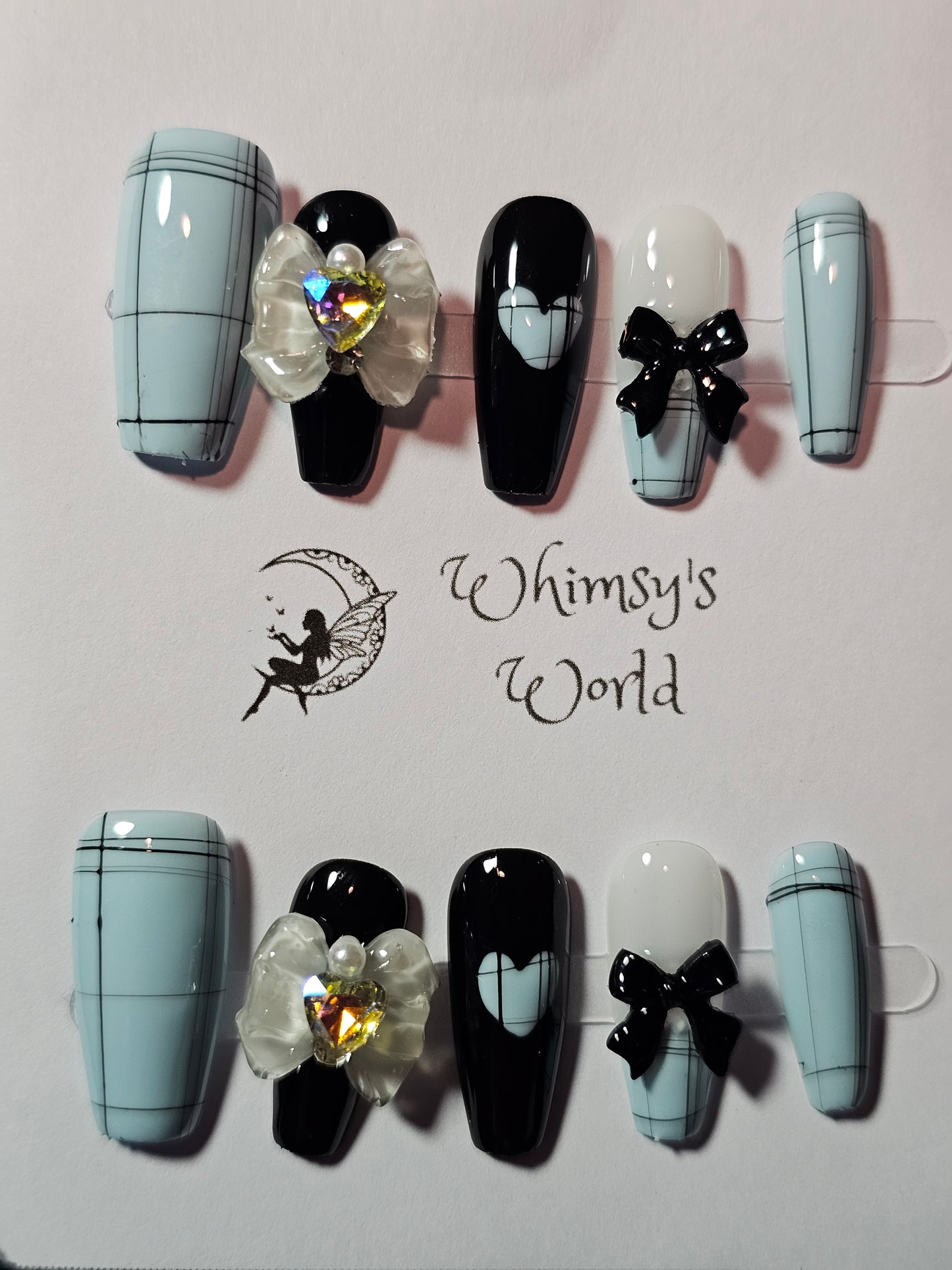 Blue Plaid - Whimsy's World LLC