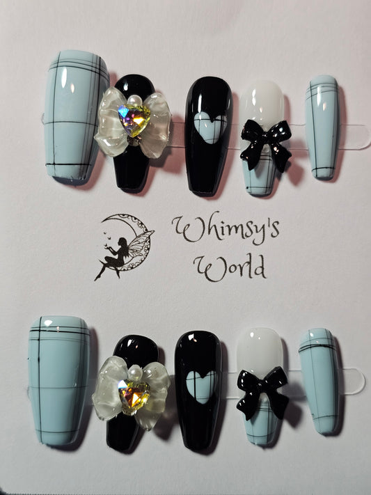 Blue Plaid - Whimsy's World LLC