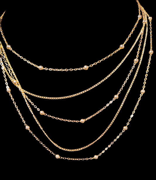 Multi-Layer Chain Necklace - Whimsy's World LLC