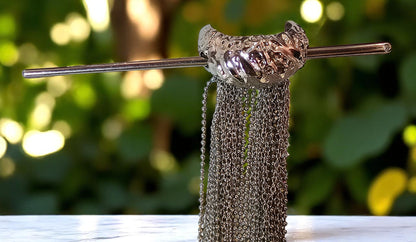 LONG CHAIN HAIR WRAP ACCESSORY