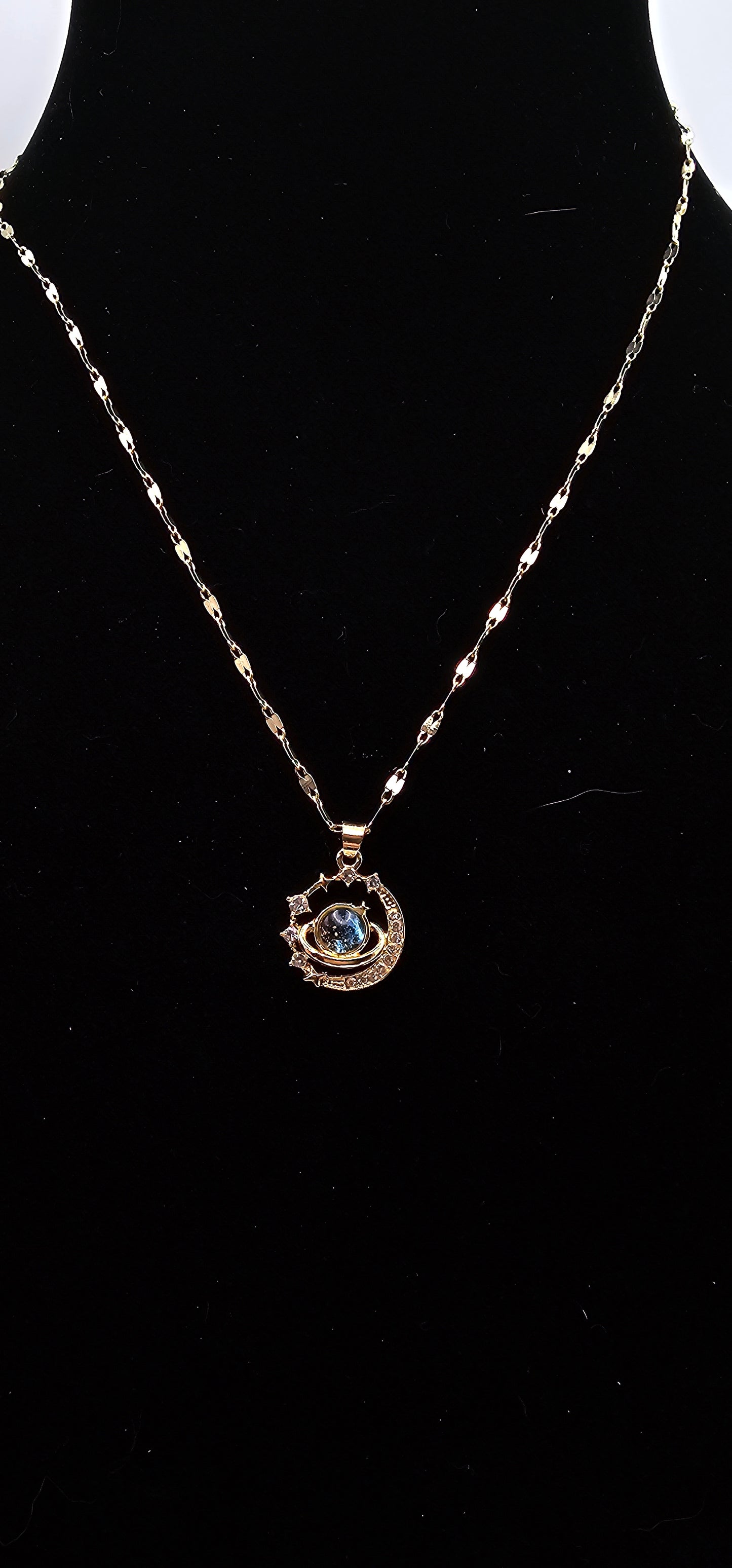 BLUE PLANET NECKLACE
