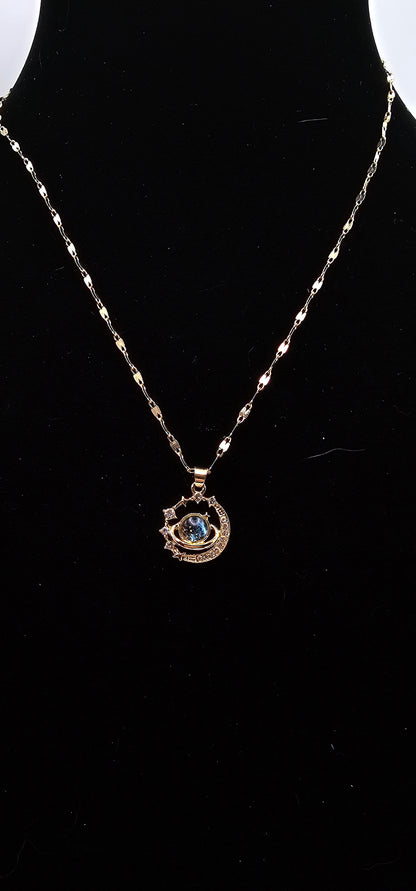 BLUE PLANET NECKLACE