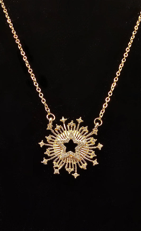 STAR BURST NECKLACE