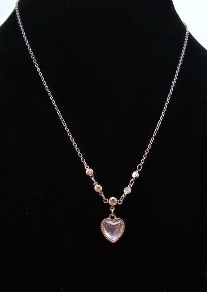 MOON HEART NECKLACE