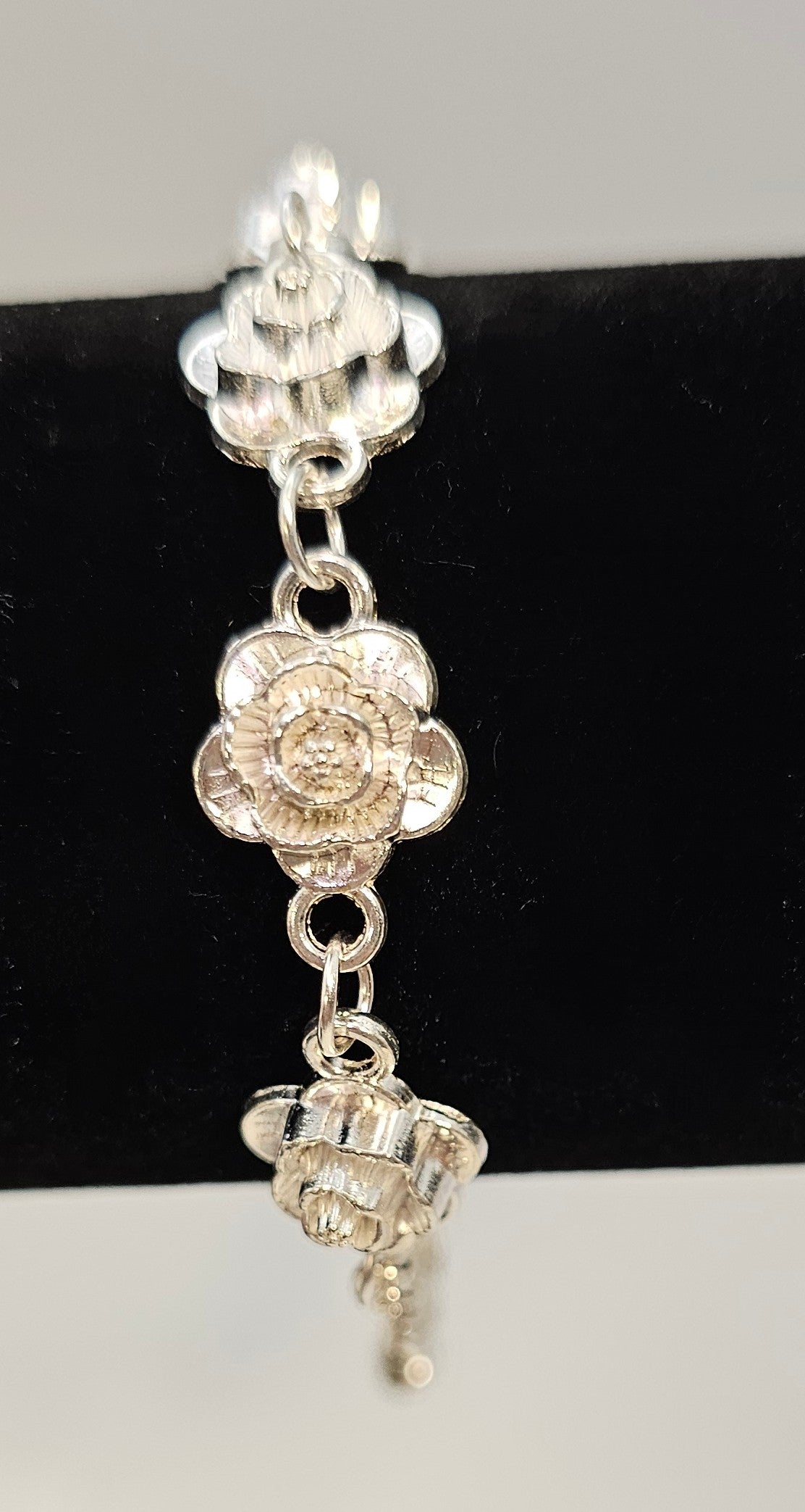 Roses Sterling Silver Bracelet