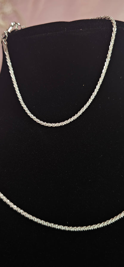 925 Sterling Bracelet and Necklace