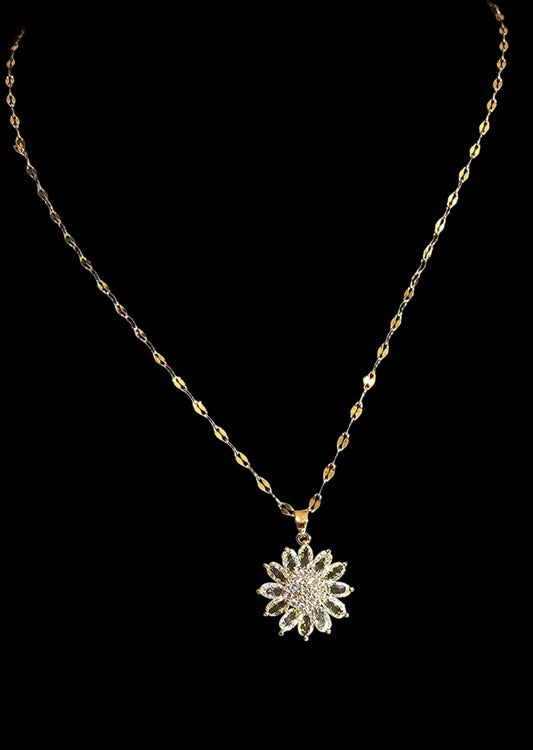 Daisy Flower Necklace