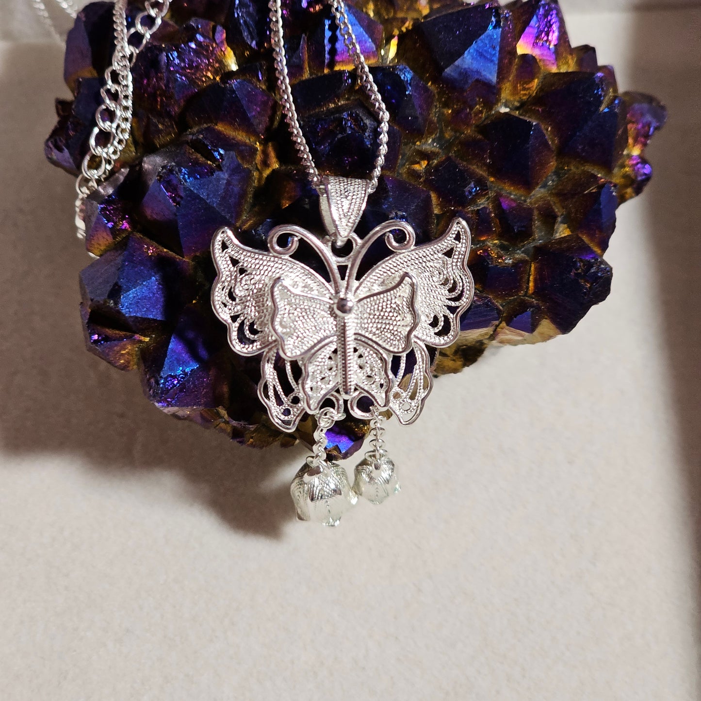 925 Sterling Lace Butterfly