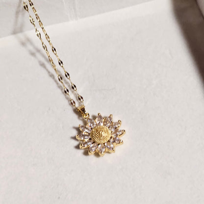 SUNFLOWER NECKLACE