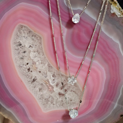 TRIPLE DROP NECKLACE