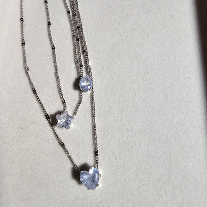 TRIPLE DROP NECKLACE
