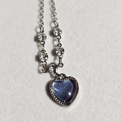 MOON HEART NECKLACE