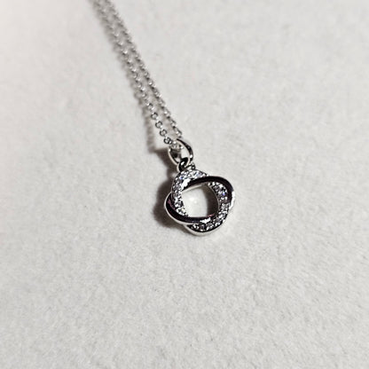 925 STERLING RINGS NECKLACE