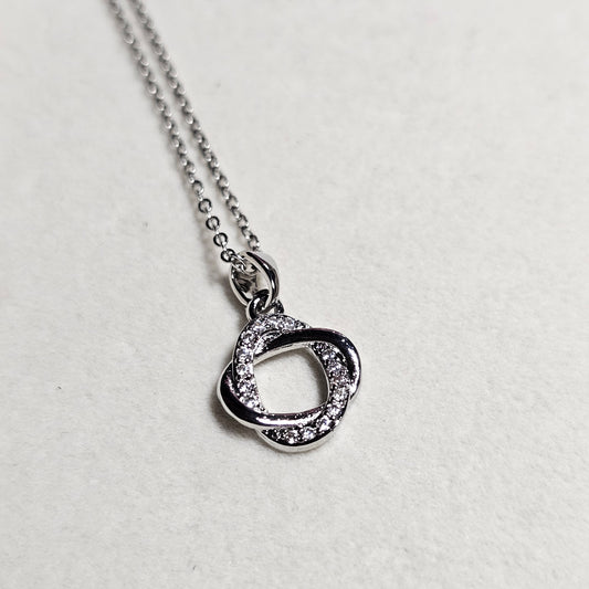 925 STERLING RINGS NECKLACE