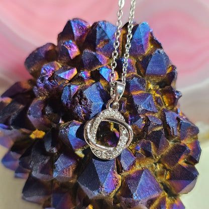 925 STERLING RINGS NECKLACE