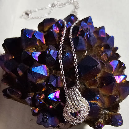 925 SILVER KNOT NECKLACE