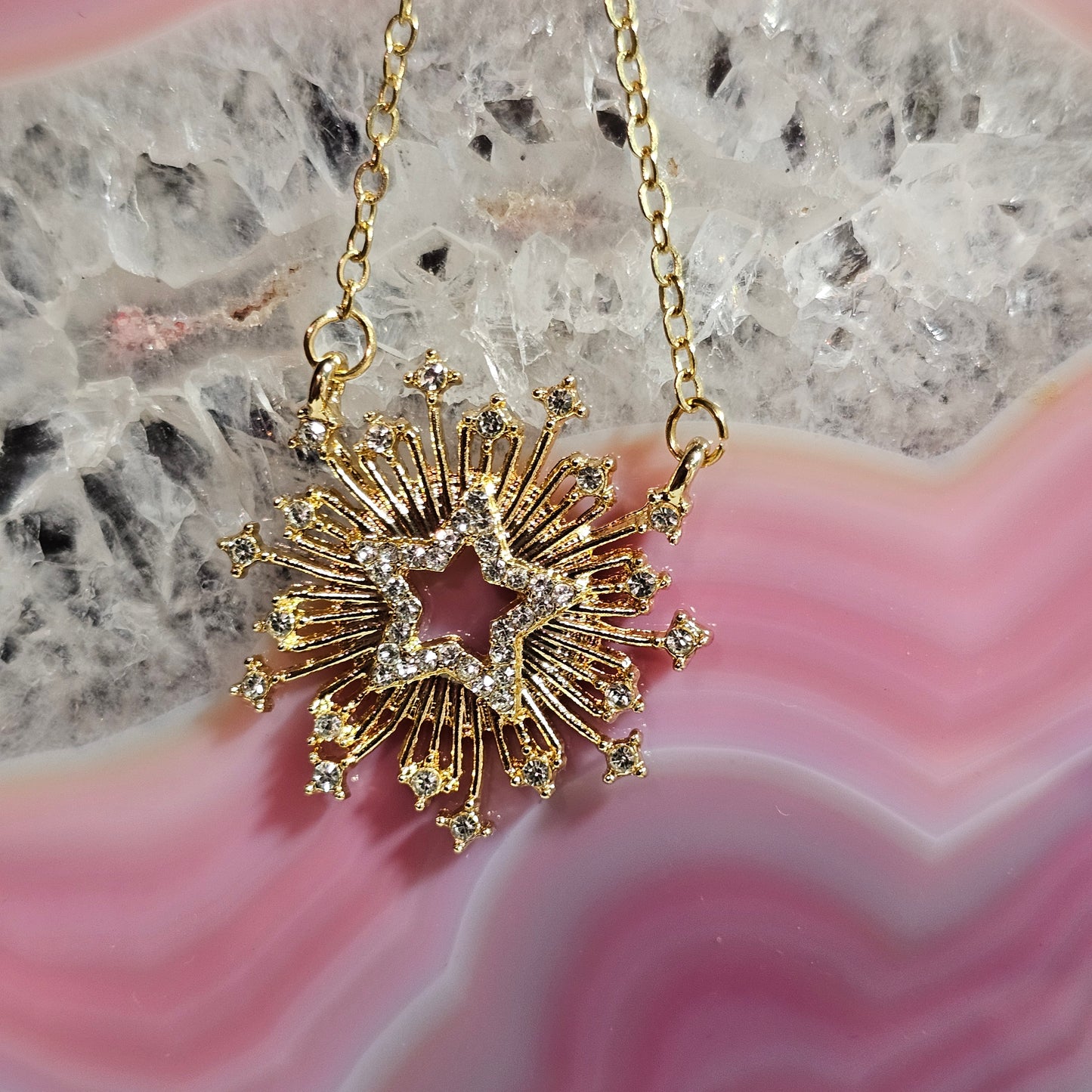 STAR BURST NECKLACE