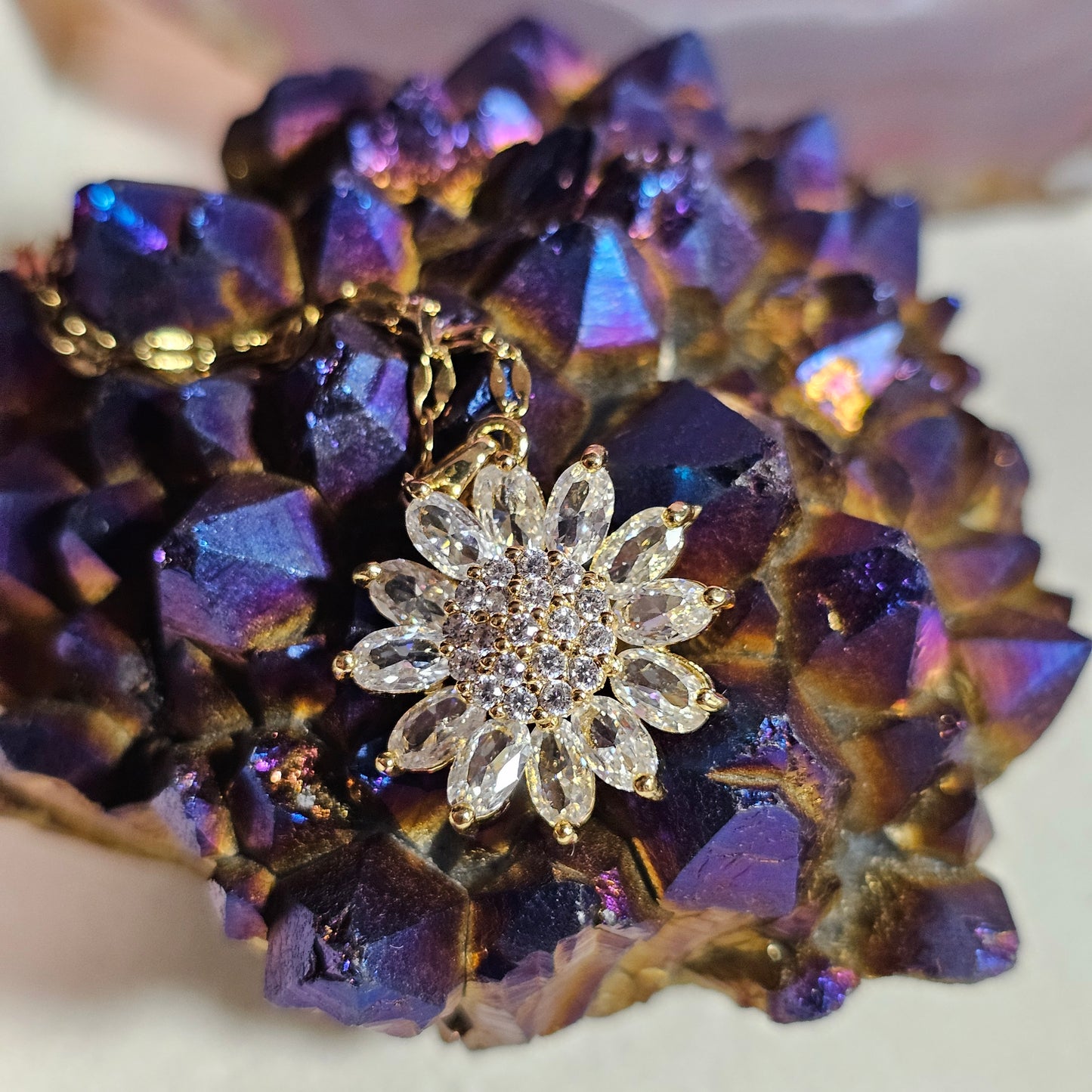 Daisy Flower Necklace