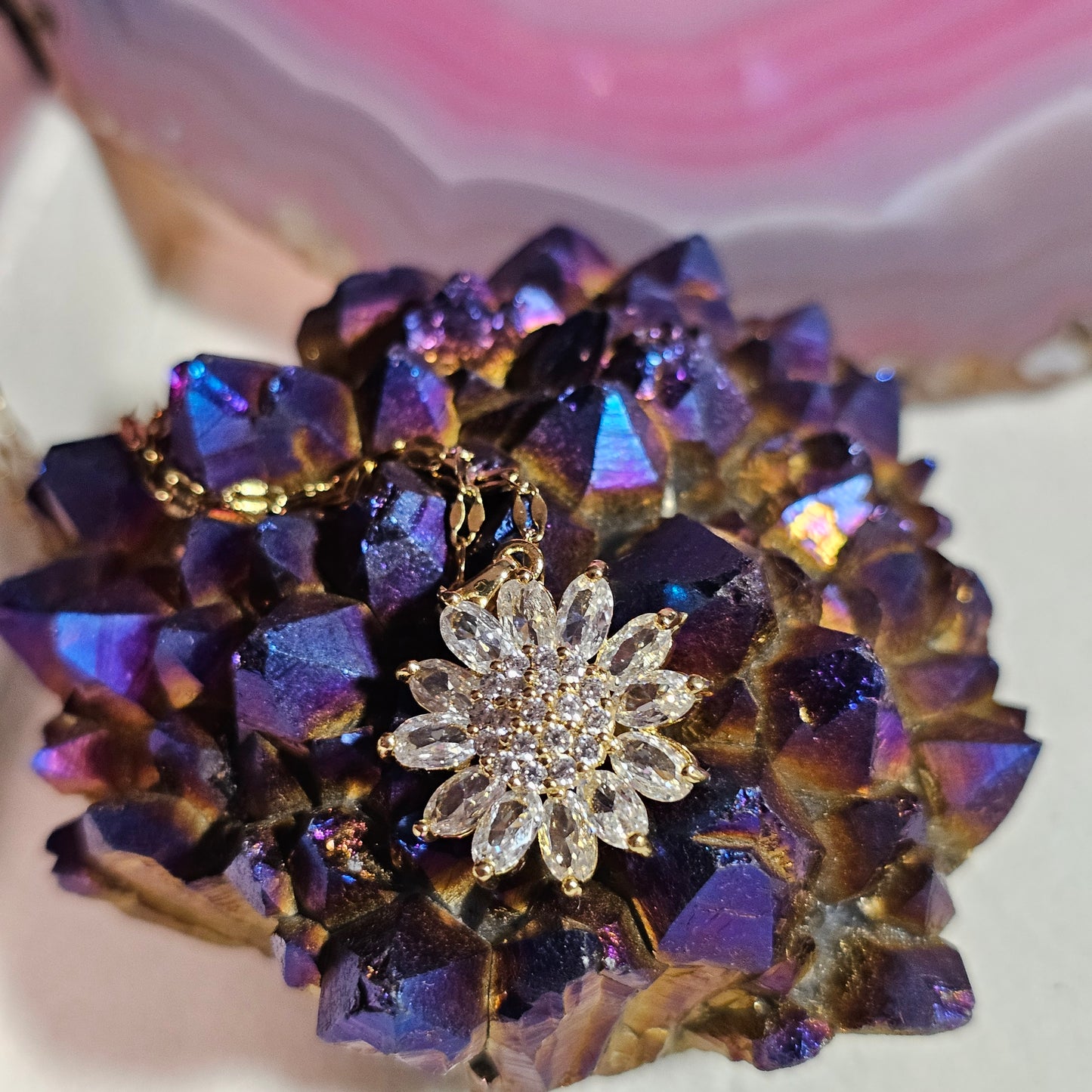 Daisy Flower Necklace