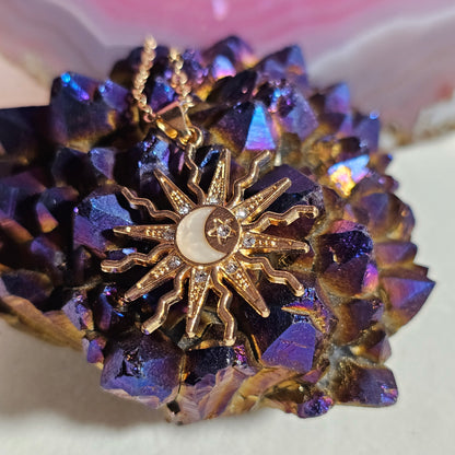 SUN AND MOON NECKLACE