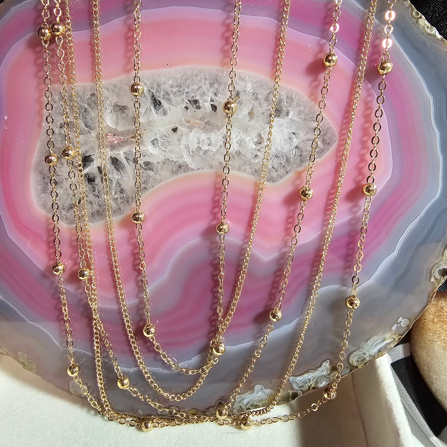 MULTI LAYER CHAIN NECKLACE