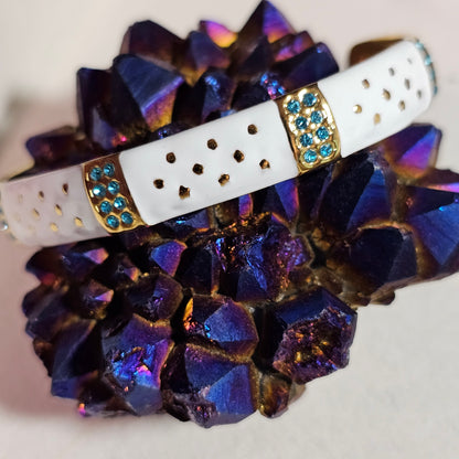 18k Gold Plated Enamel Bracelet