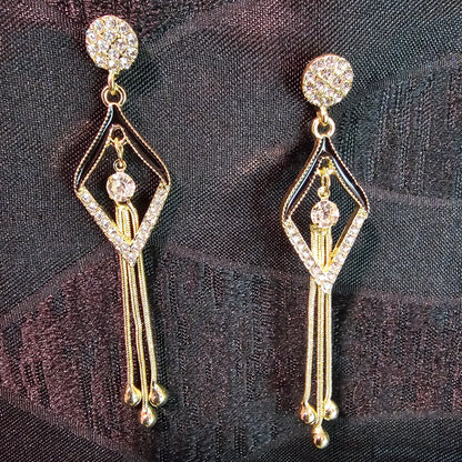 Geometric Dangle  Earrings