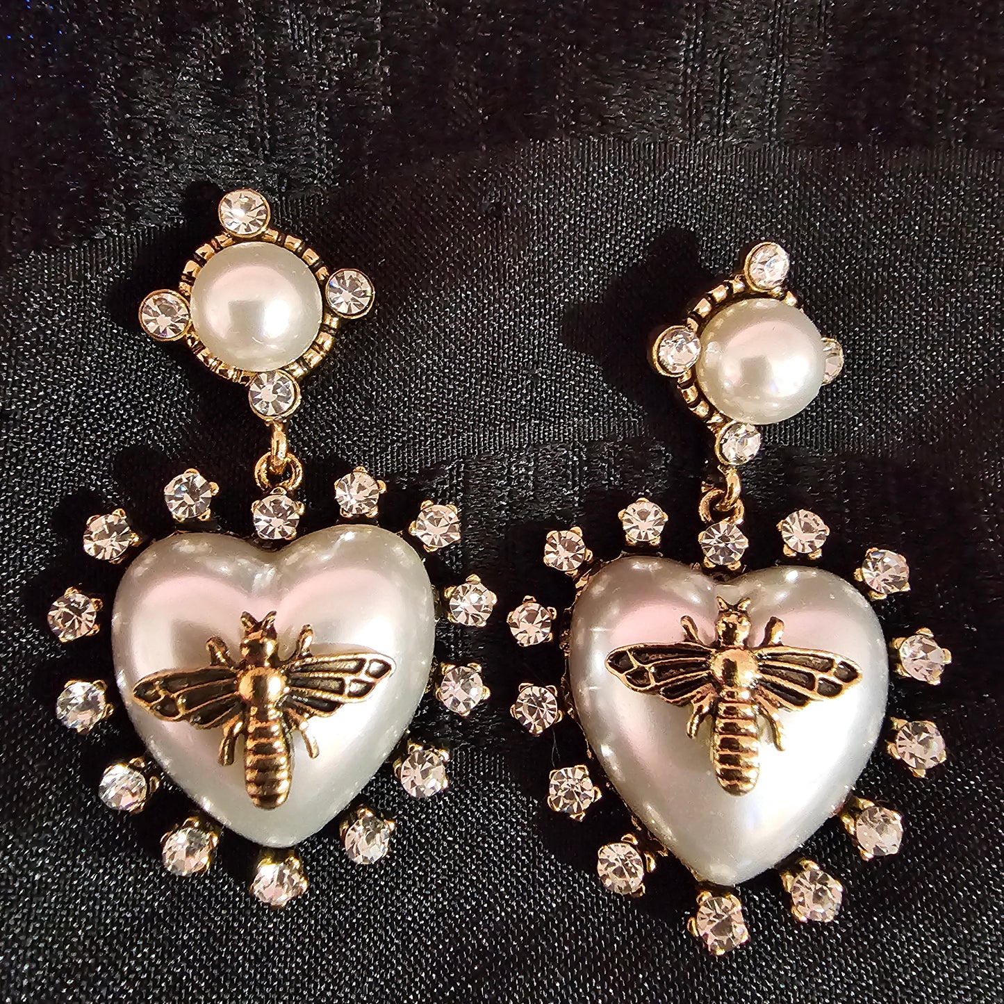 Baroque Heart with Bee