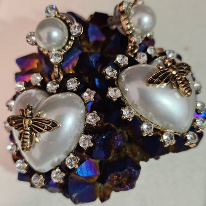 Baroque Heart with Bee