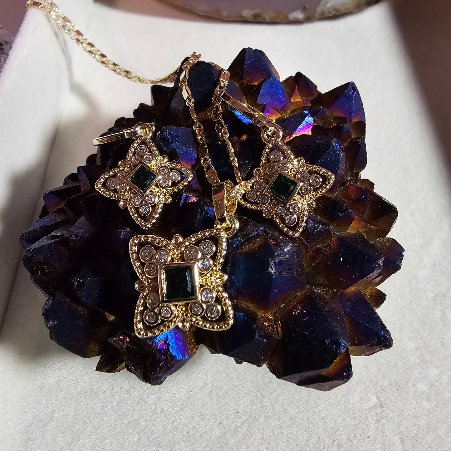 The Regal Gem Charm Set