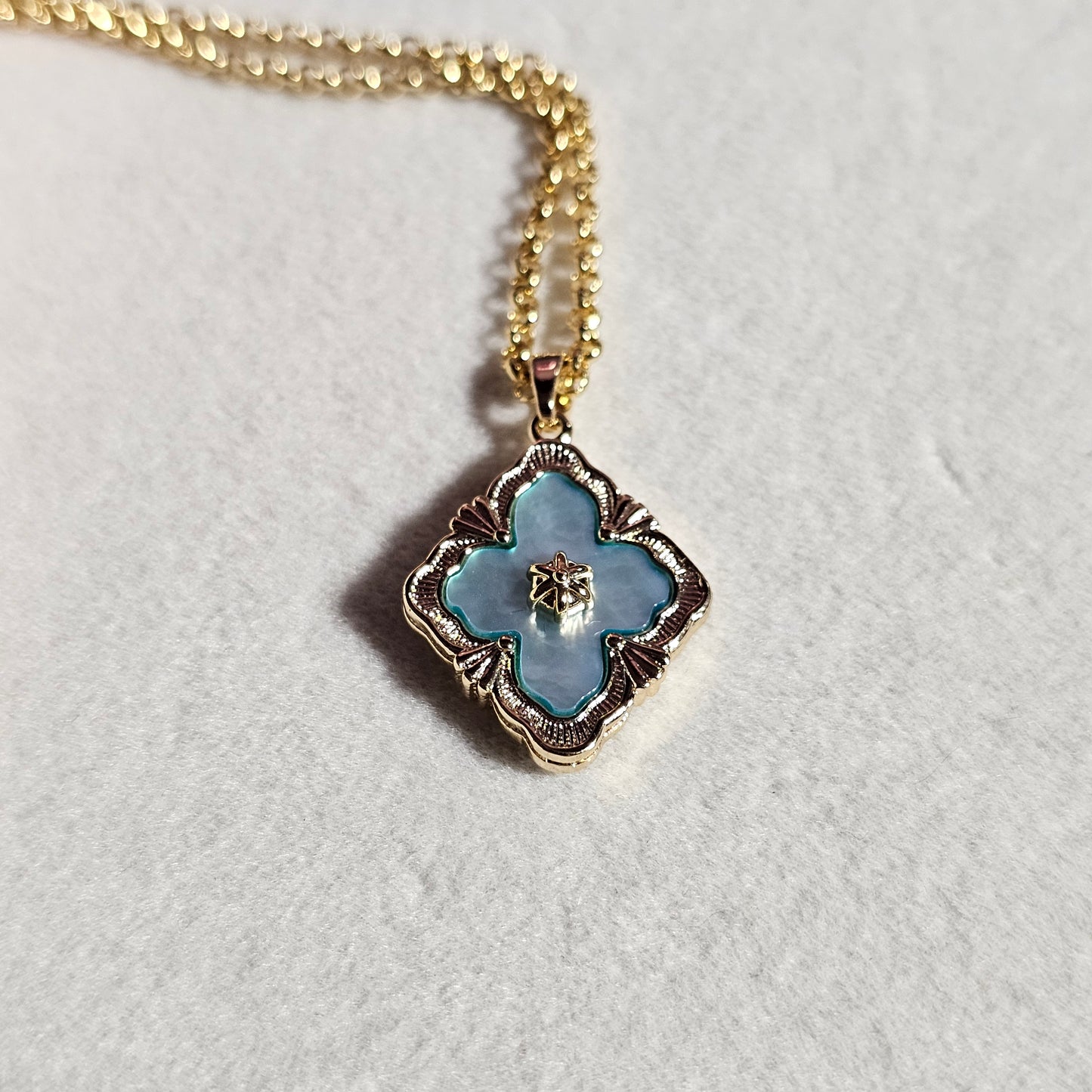 Four Leaf Cover Pendant