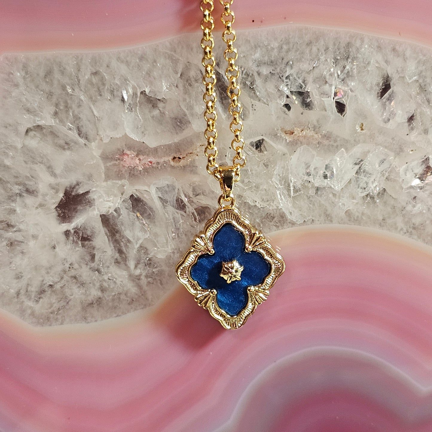 Four Leaf Cover Pendant