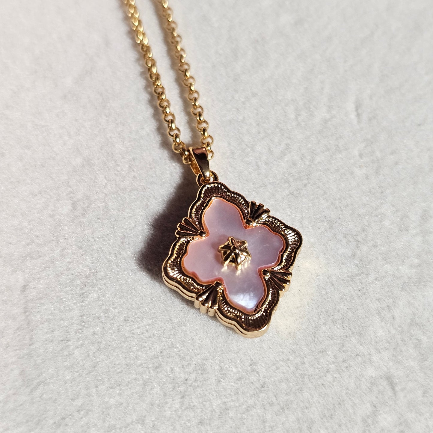 Four Leaf Cover Pendant