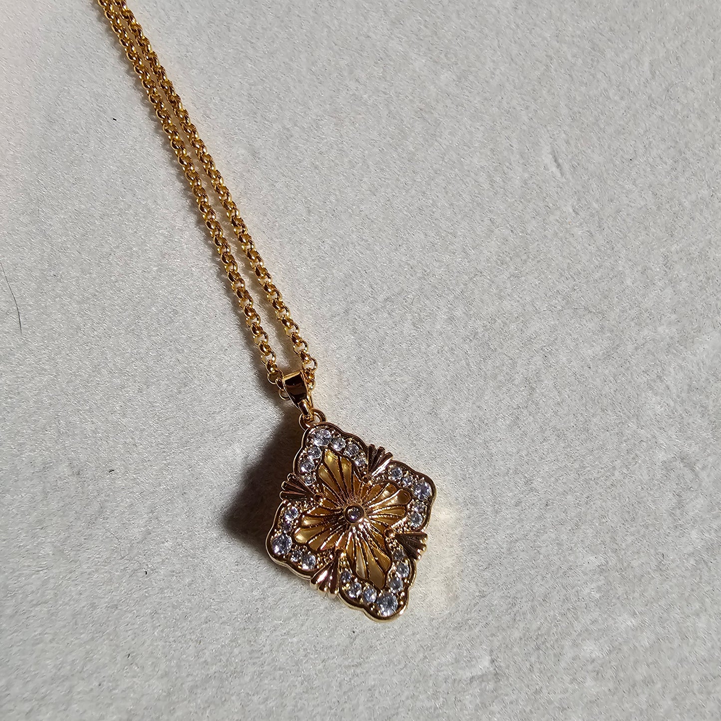 Four Leaf Cover Pendant