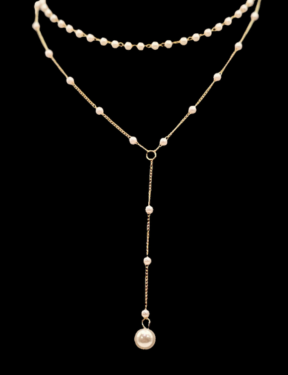 PEARL DROP NECKLACE