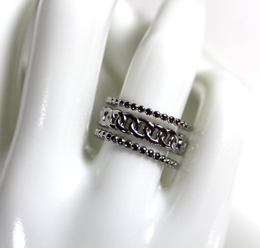 Timeless Chain Adjustable Ring