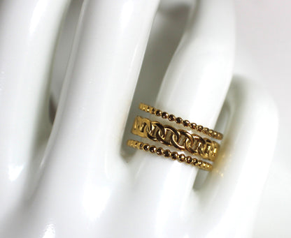 Timeless Chain Adjustable Ring