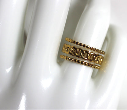 Timeless Chain Adjustable Ring