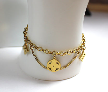 Luxe Charm Chain Bracelet