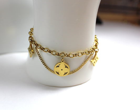 Luxe Charm Chain Bracelet