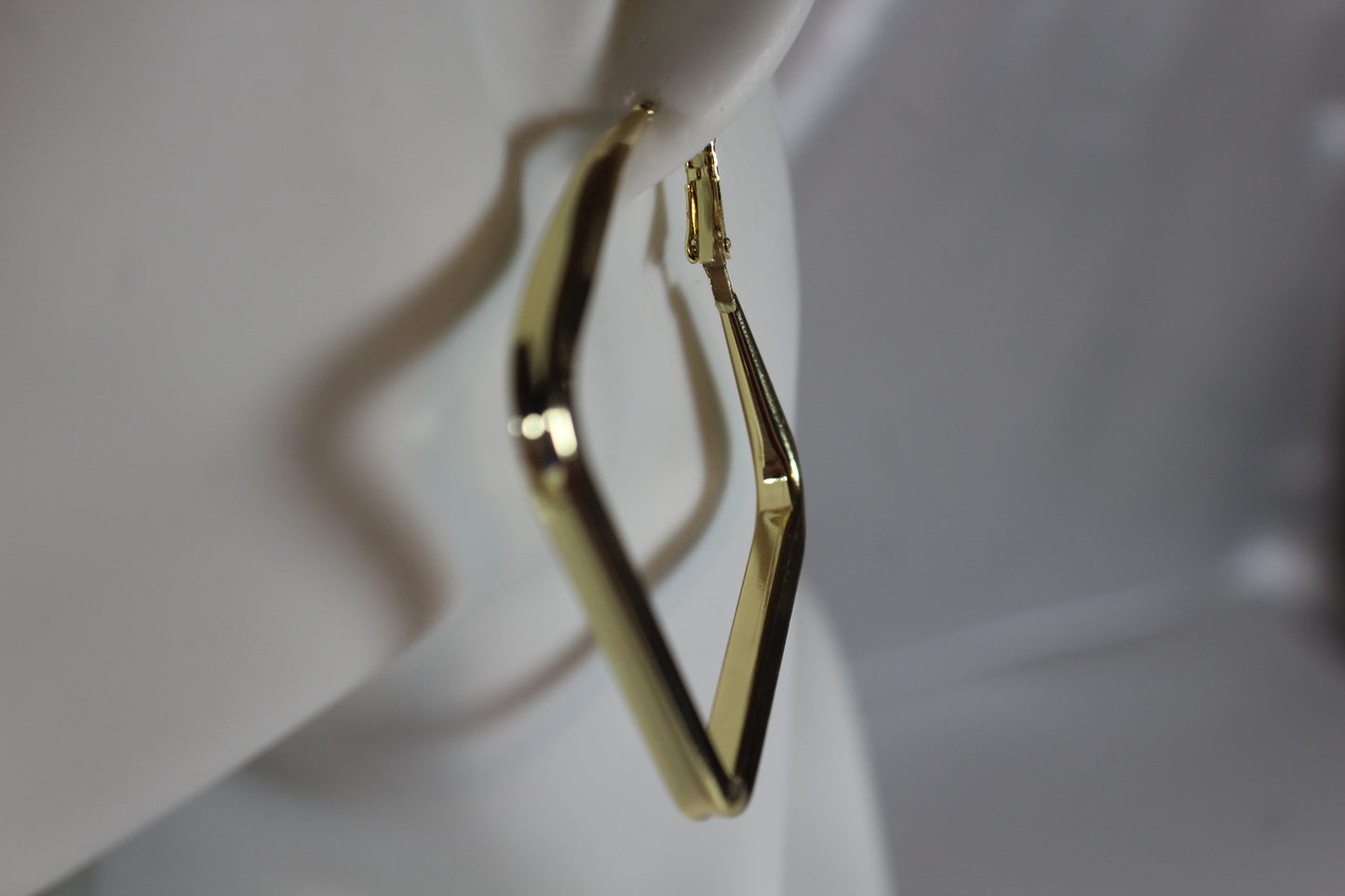Square Gold Hoop Earrings – 18K Gold Plated Stainless Stee