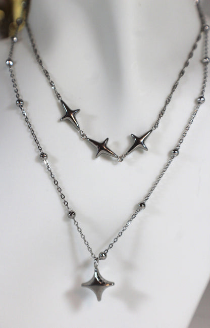 Celestial Drift Layered Necklace