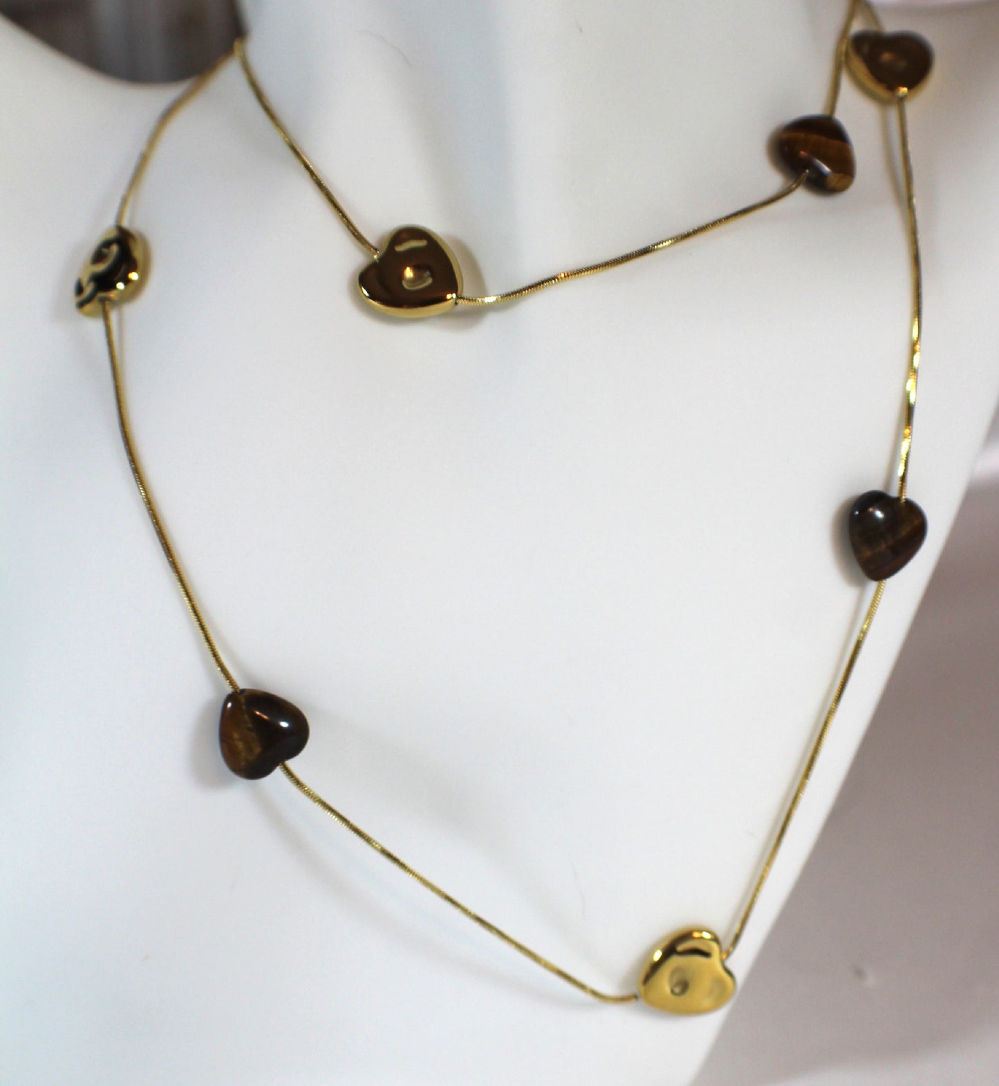 Golden Aura Tiger Eye Necklace