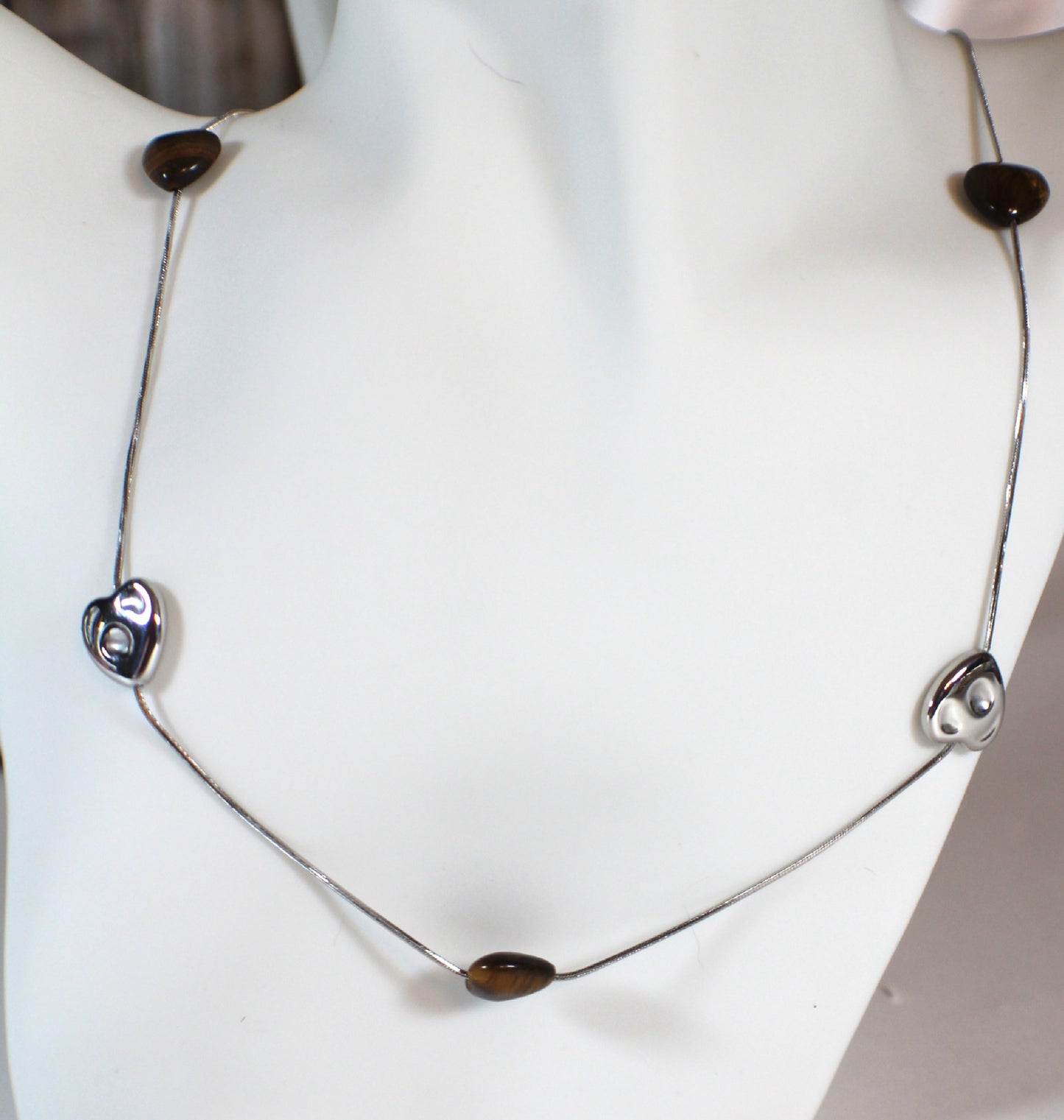 Golden Aura Tiger Eye Necklace
